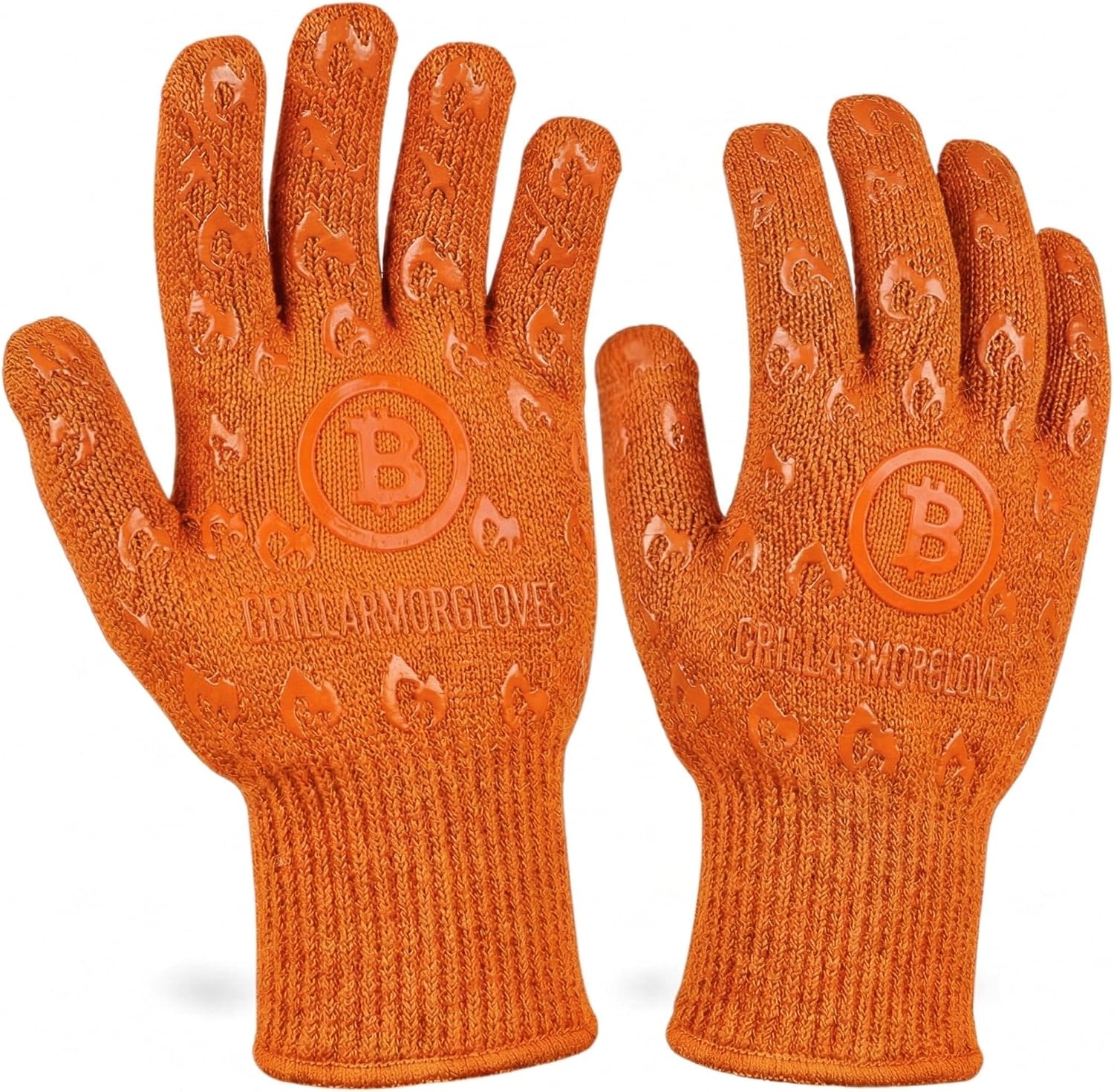 Grill Armor Oven Gloves with Fingers - 932°F Heat Resistant